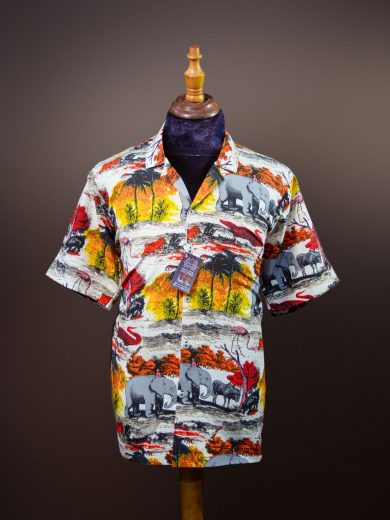 Camp collar shirt