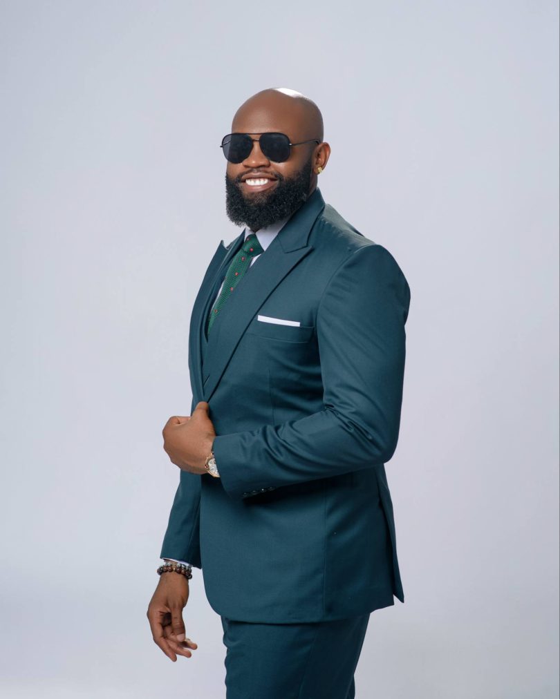 3-piece Emerald Green Italian cashmere suit